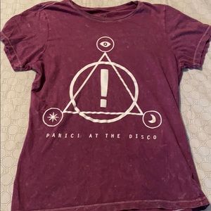 Women’s Panic at the Disco Garment Washed Tee